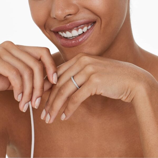 Channel Set Diamond Wedding Ring - Image 2