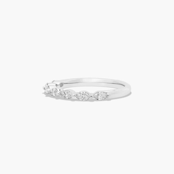 Shared Prong Marquise Diamond Ring - Image 3