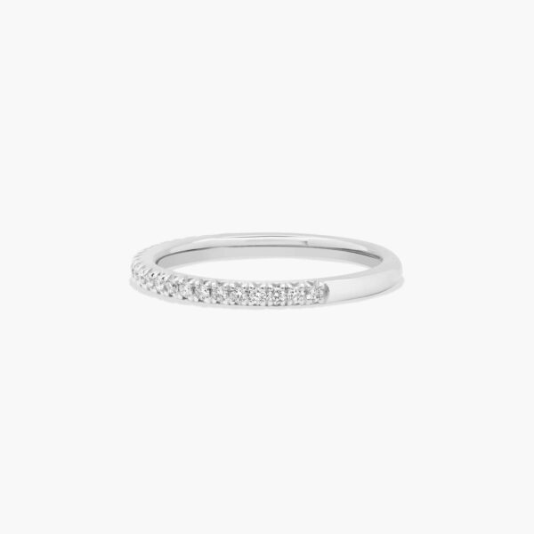 Seven Stone Low Dome Basket Diamond Ring - Image 3