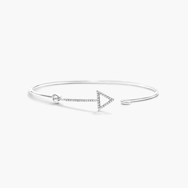 Petite Arrow Diamond Bracelet - Image 6