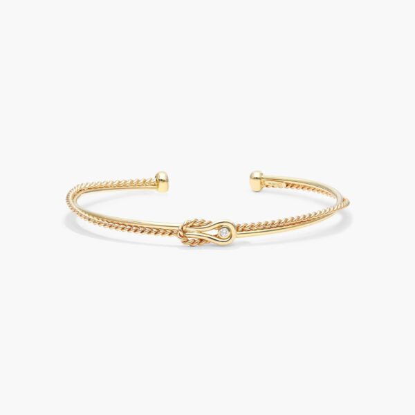 Infinity Rope Cuff Bangle .