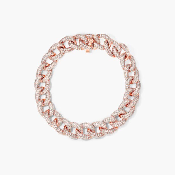 Diamond Curb Chain Bracelet