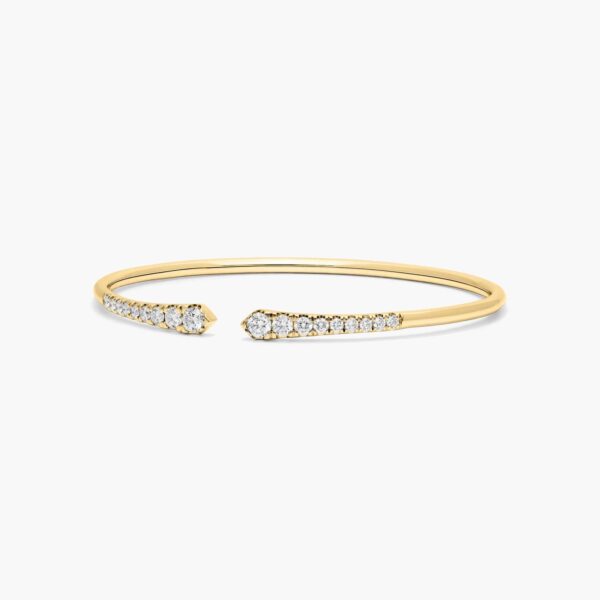 Diamond Cuff Bracelet - Image 3