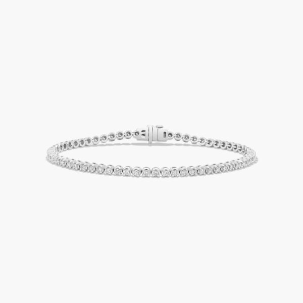 Four Prong Diamond Tennis Bracelet