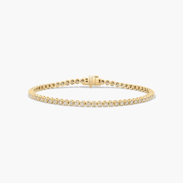 Four Prong  Tennis Bracelet