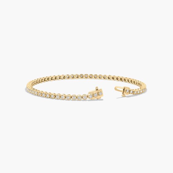 Four Prong  Tennis Bracelet - Image 2