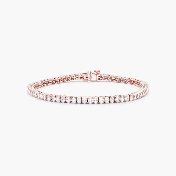 Oval Shape Diamond Tennis Bracelet