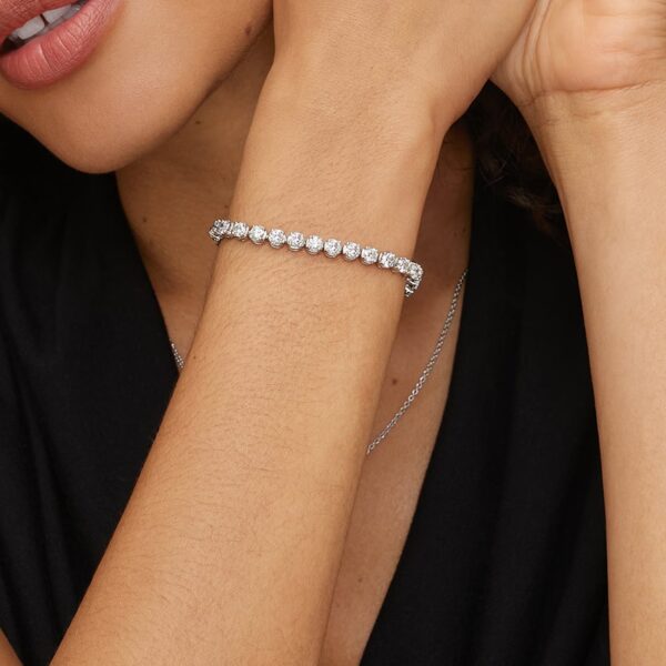 Diamond Tennis Bracelet - Image 3