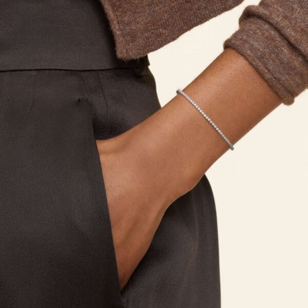 Tennis Diamond Bracelet - Image 2