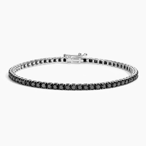 Black Diamond Tennis Bracelet