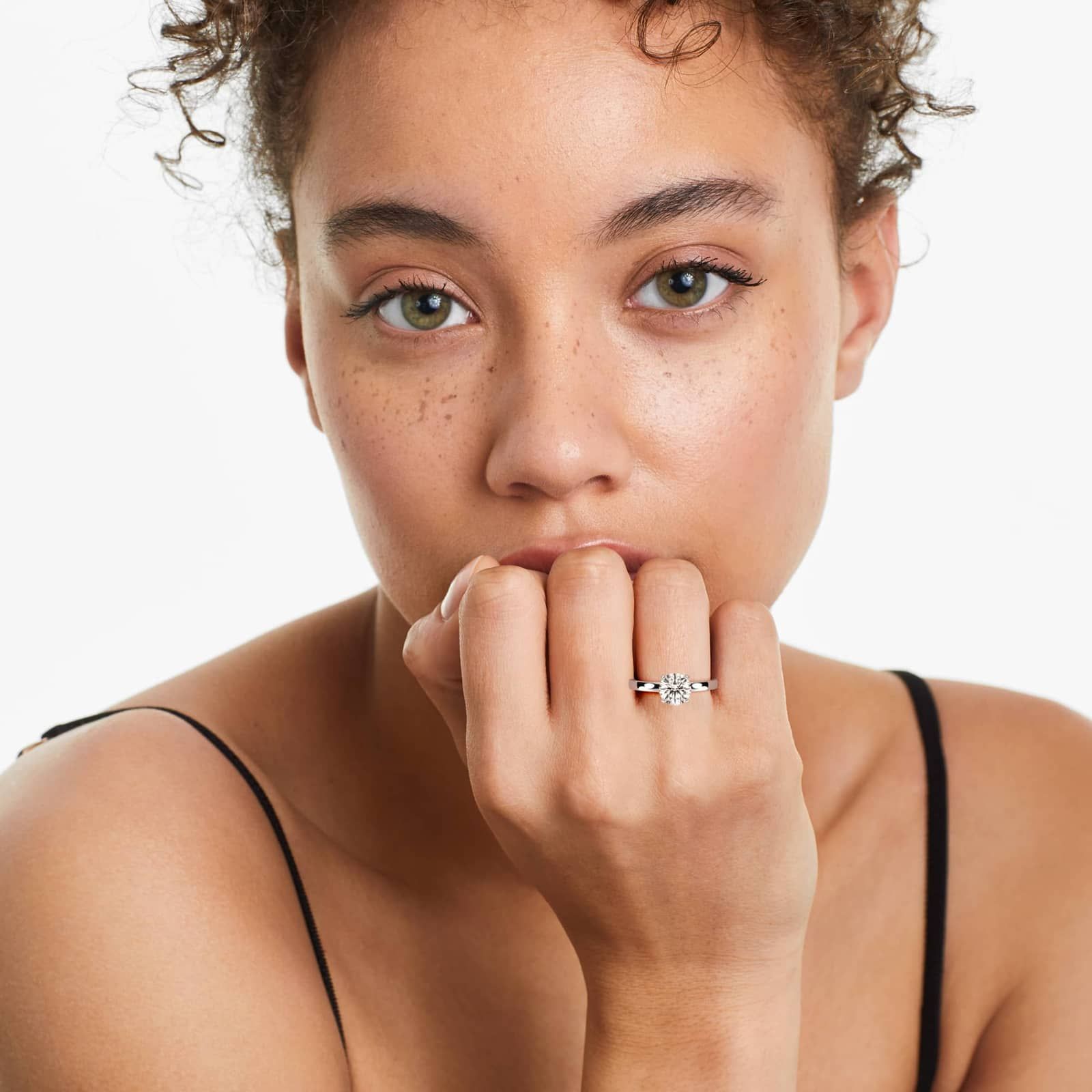 Round Cut Solitaire Engagement Ring - Image 6