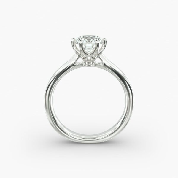 Compass Point Solitaire Engagement Ring - Image 4