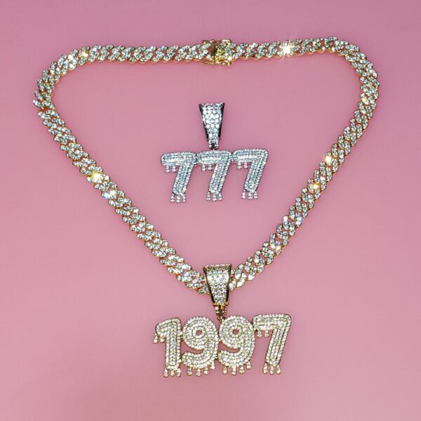 Custom Nameplate Choker Necklace--Women - Image 5