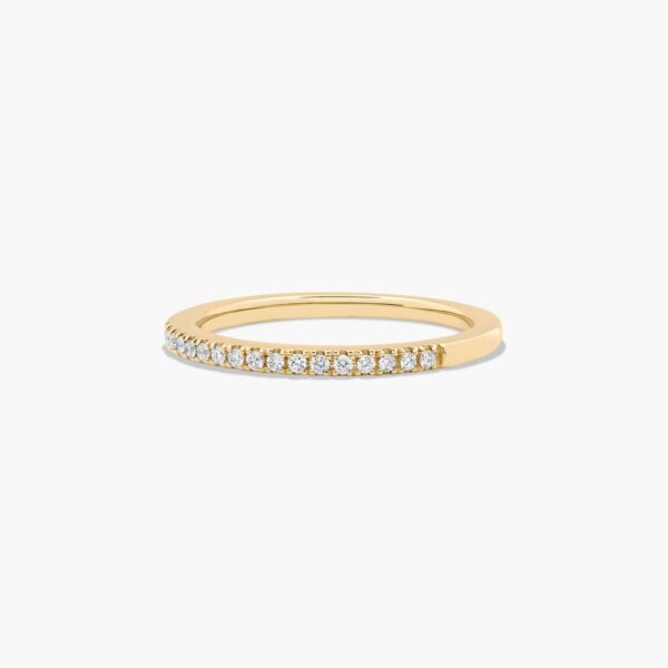 14K Yellow Gold Wedding Ring - Image 3