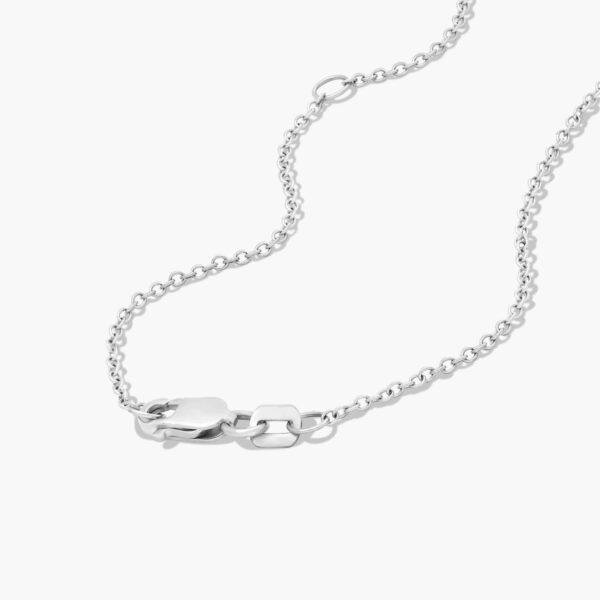 Oval Shape  Diamond Solitaire Pendant. - Image 6