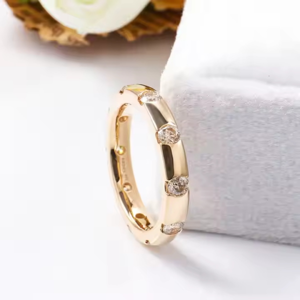 fashion moissanite diamond rings - Image 3