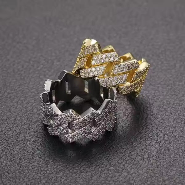 Silver Cuban Engagement Rings - Image 2