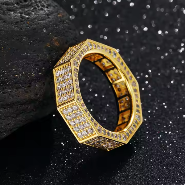 diamond band and ring for men