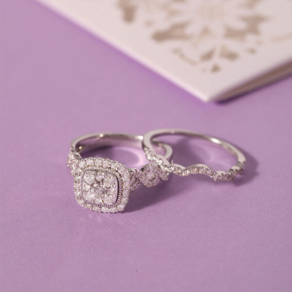 Diamond Bridal Ring Set