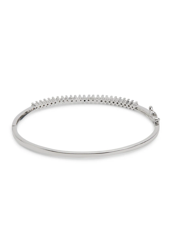 Sleek Streak CZ Bracelet - Image 5