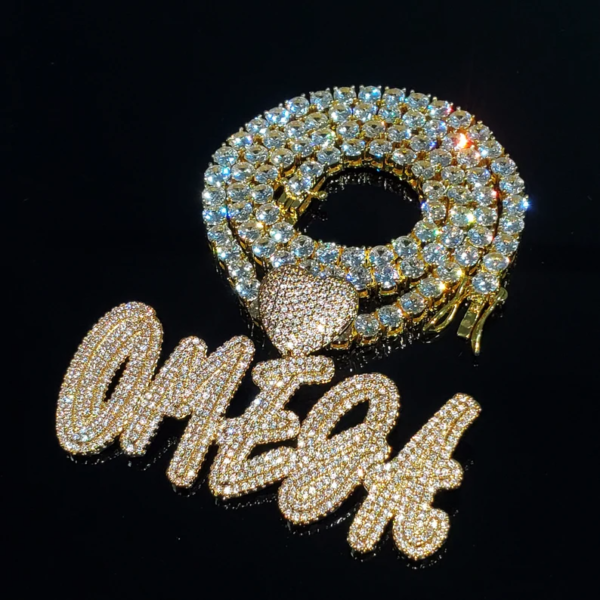 Custom Personalised Name Pendant - Image 3