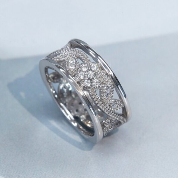 Sterling Silver Wedding Band. - Image 2