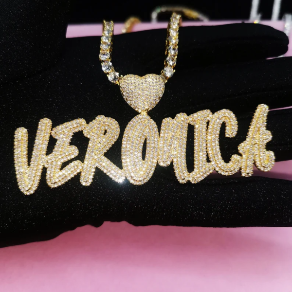 Custom Personalised Name Pendant - Image 6