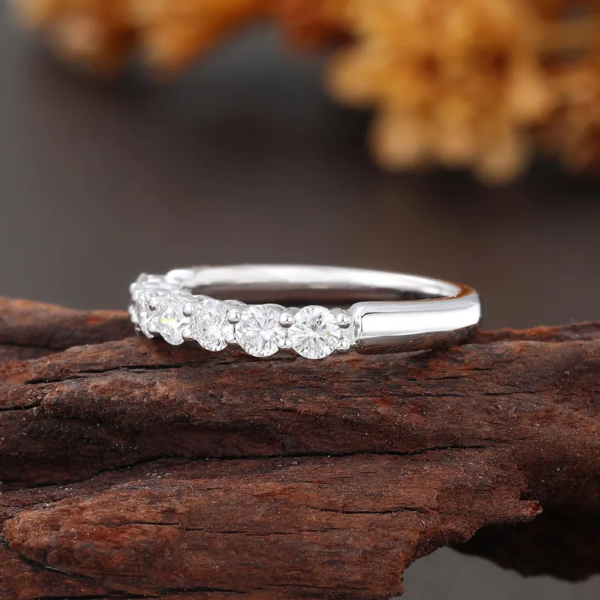 Half Eternity Promise Ring. - Image 5