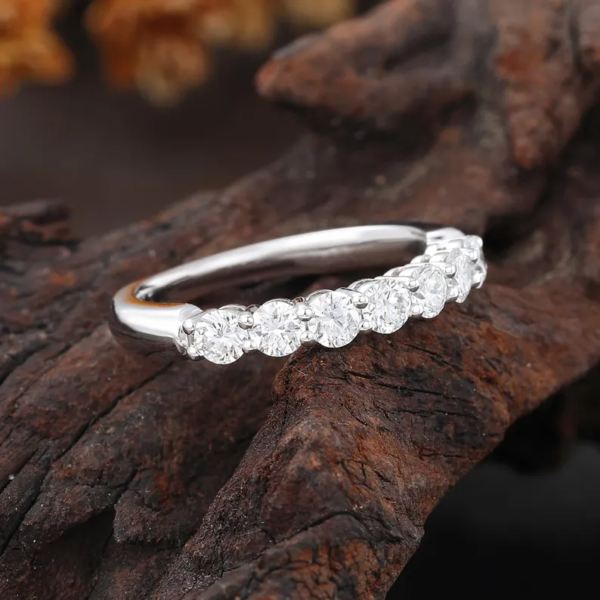 Half Eternity Promise Ring. - Image 6