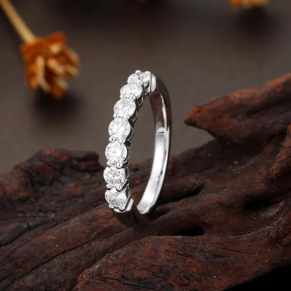 Half Eternity Promise Ring. - Image 3