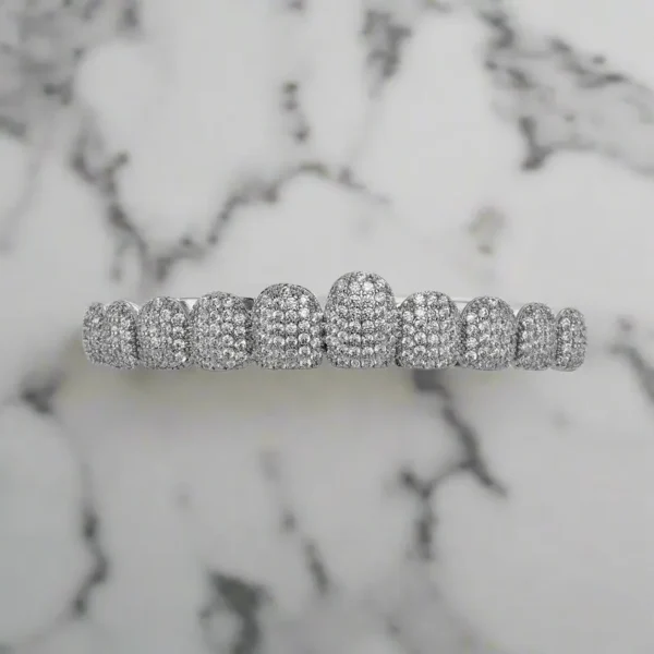 24 dental diamond teeth grillz for men. - Image 6