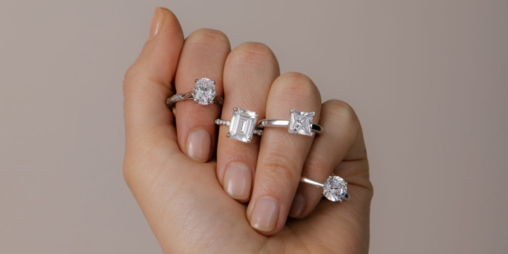 how to wear wedding band with engagement ring 