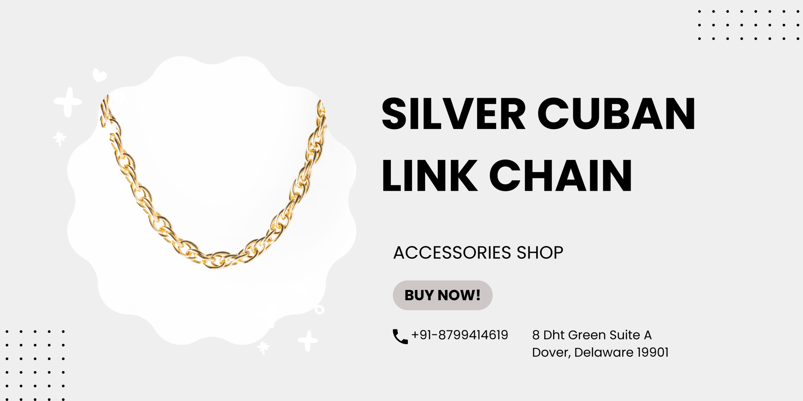 The Ultimate Guide to Silver Cuban Link Chains