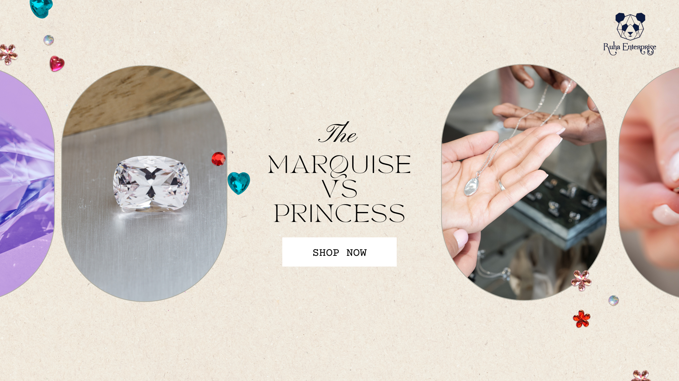 Marquise vs Princess vs Cushion vs Herkimer Diamonds